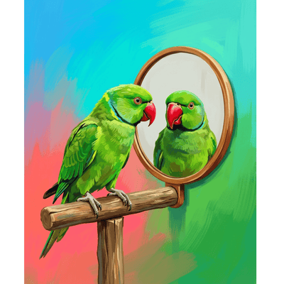 Parrot Mirror