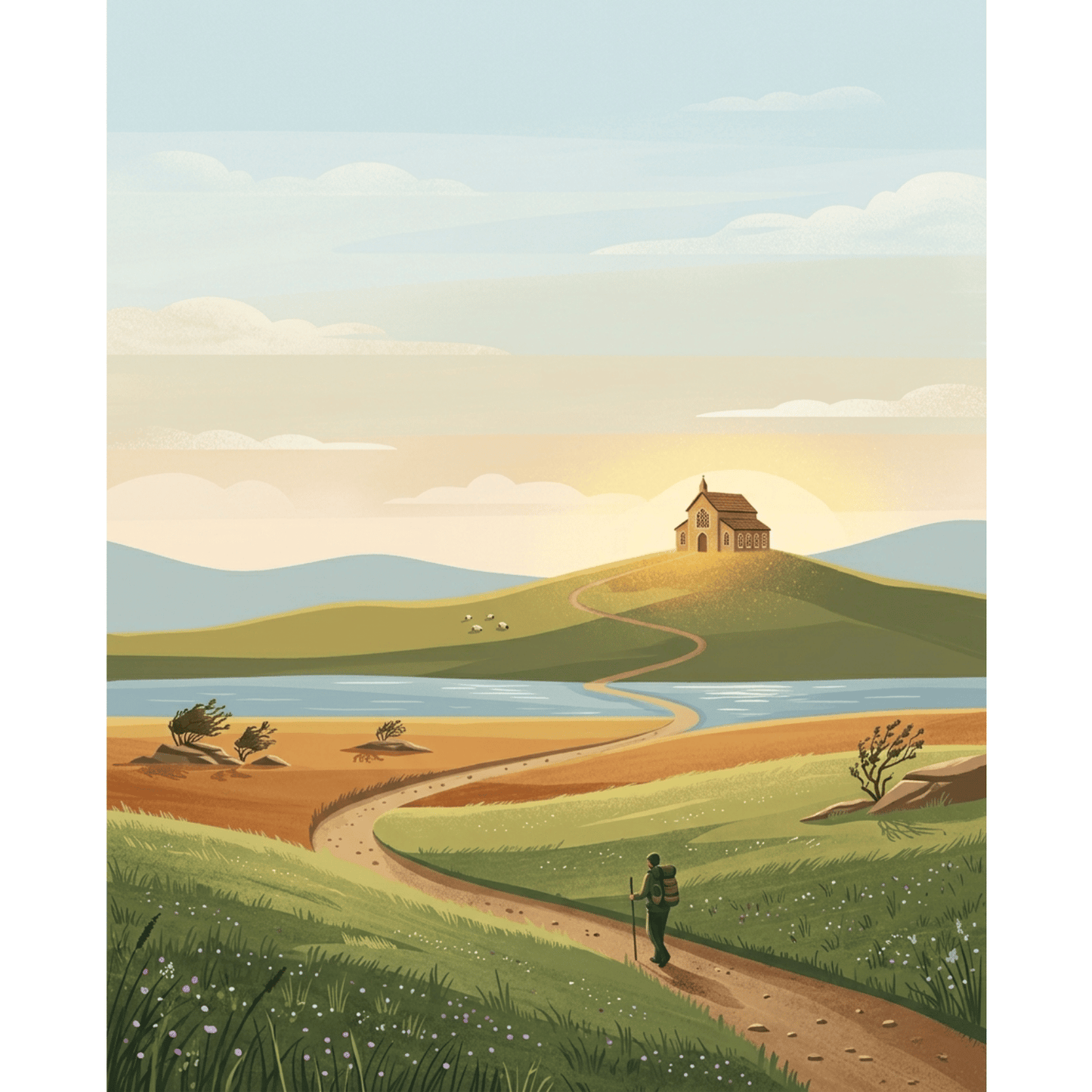 Path Of The Pilgrim PicturaNumbers