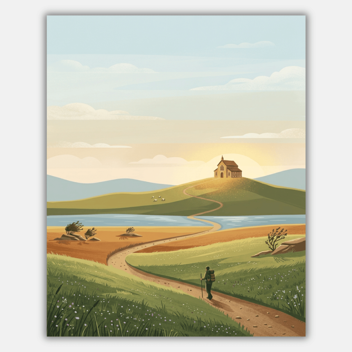 Path Of The Pilgrim PicturaNumbers