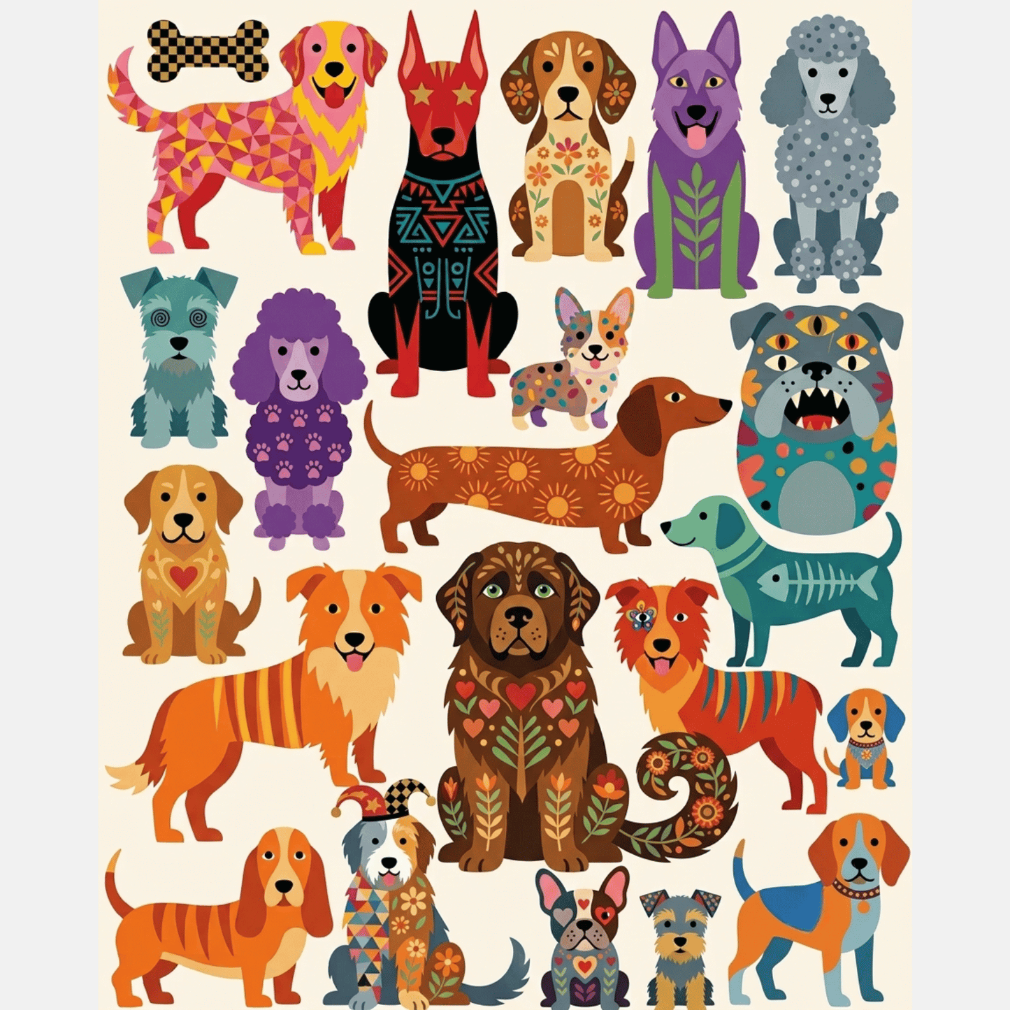 Paws and Patterns PicturaNumbers