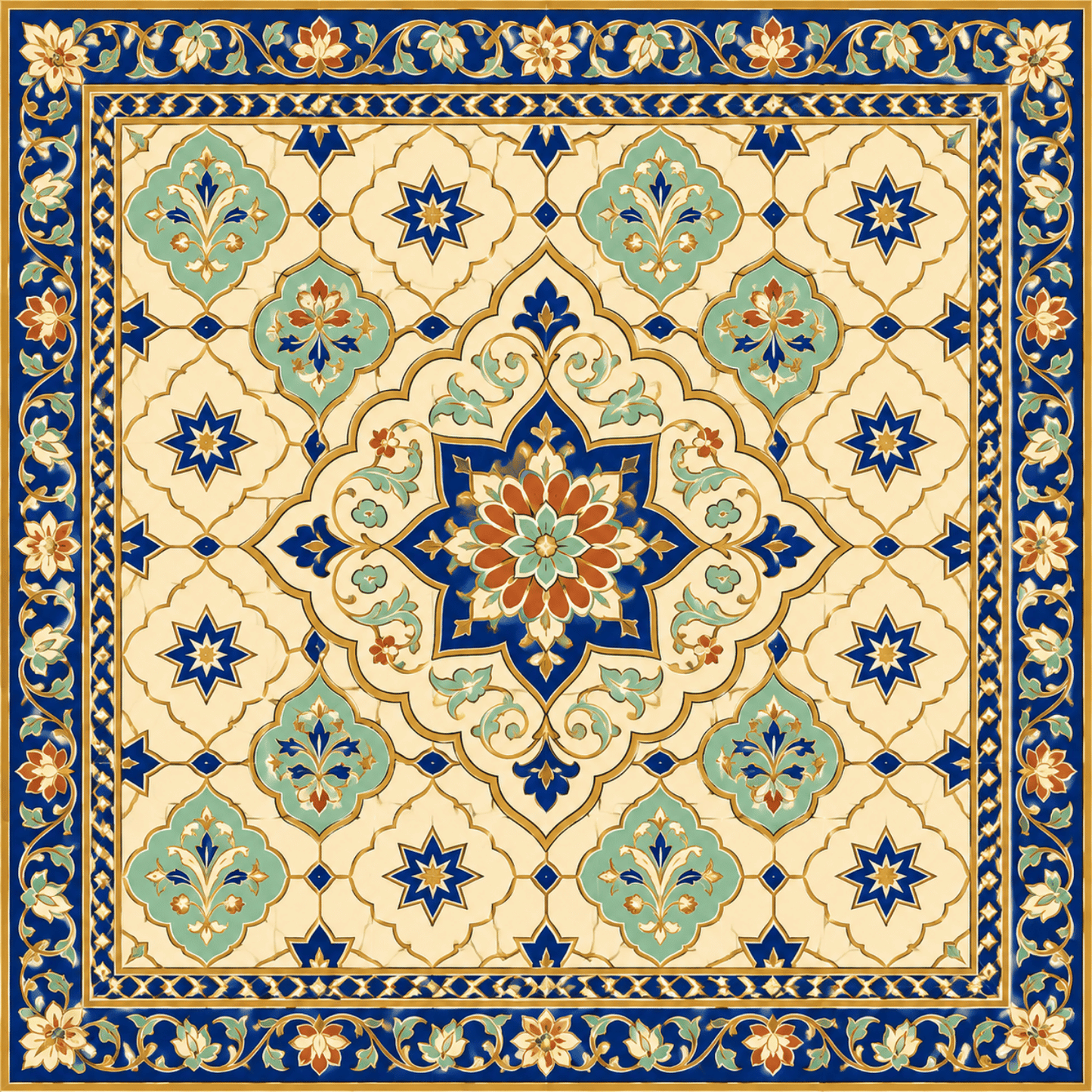Persian Lattice PicturaNumbers