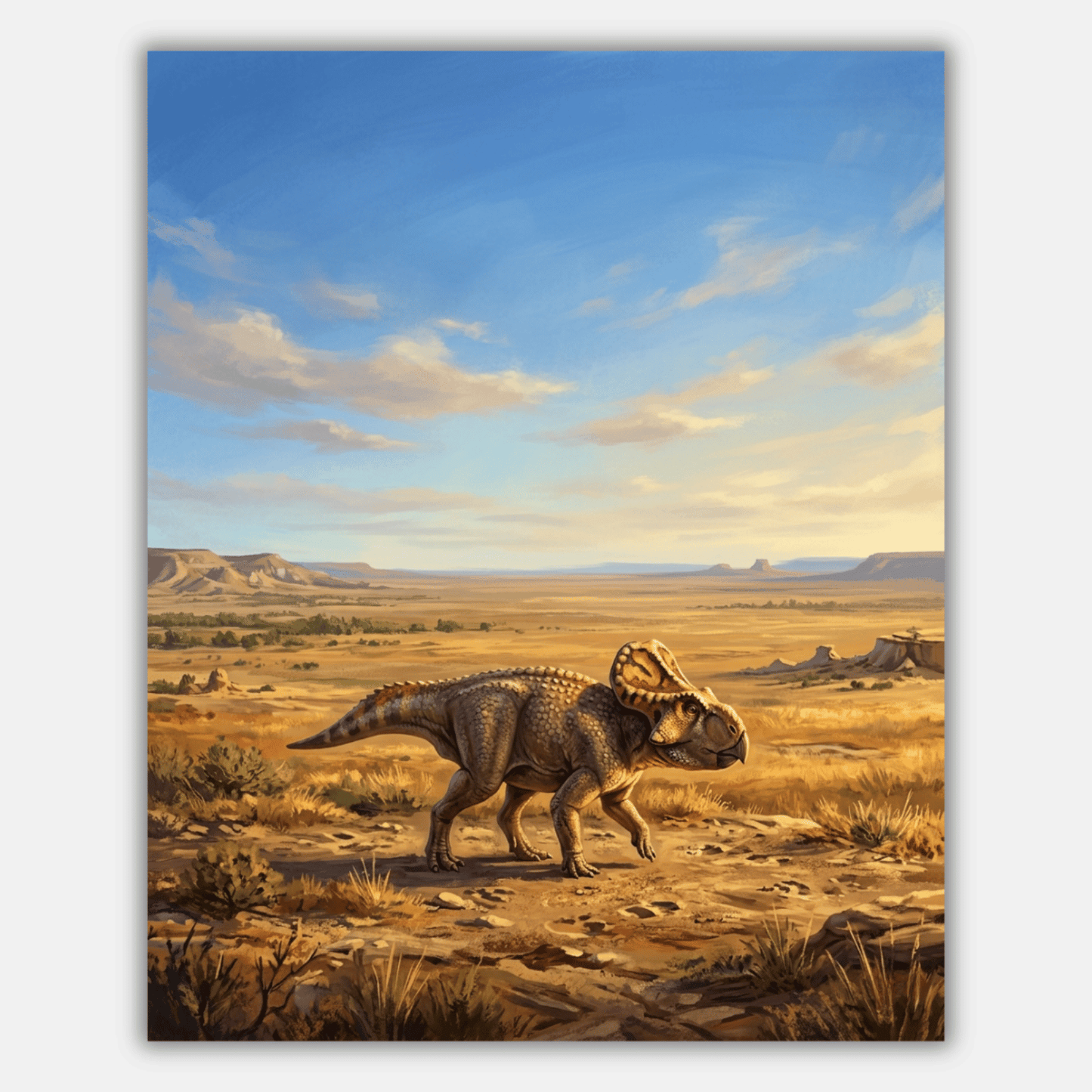 Protoceratops Open Plain PicturaNumbers