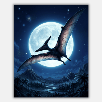 Pteranodon Moon Flight