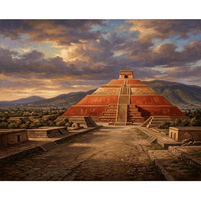 Pyramid Of The Sun Teotihuacan