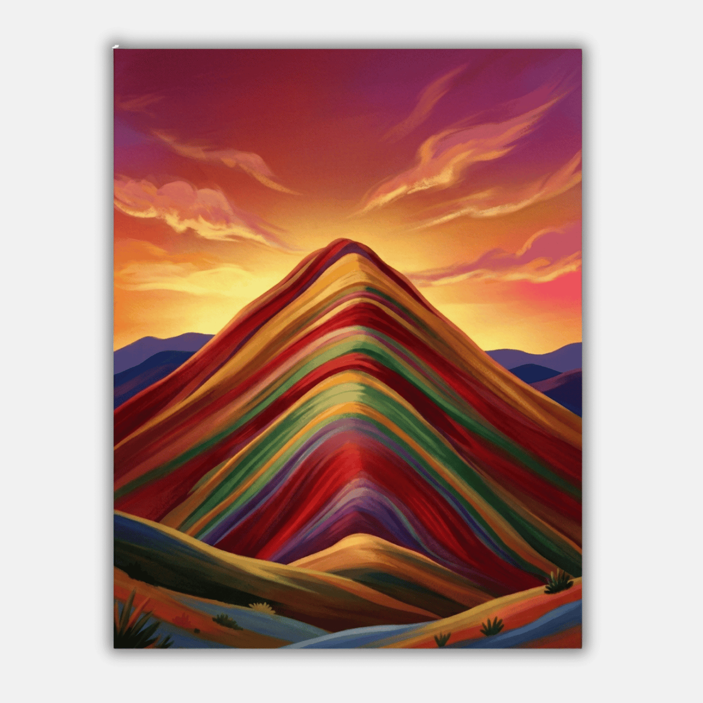 Rainbow Mountain PicturaNumbers