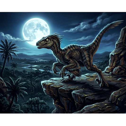 Raptor Night Hunter PicturaNumbers