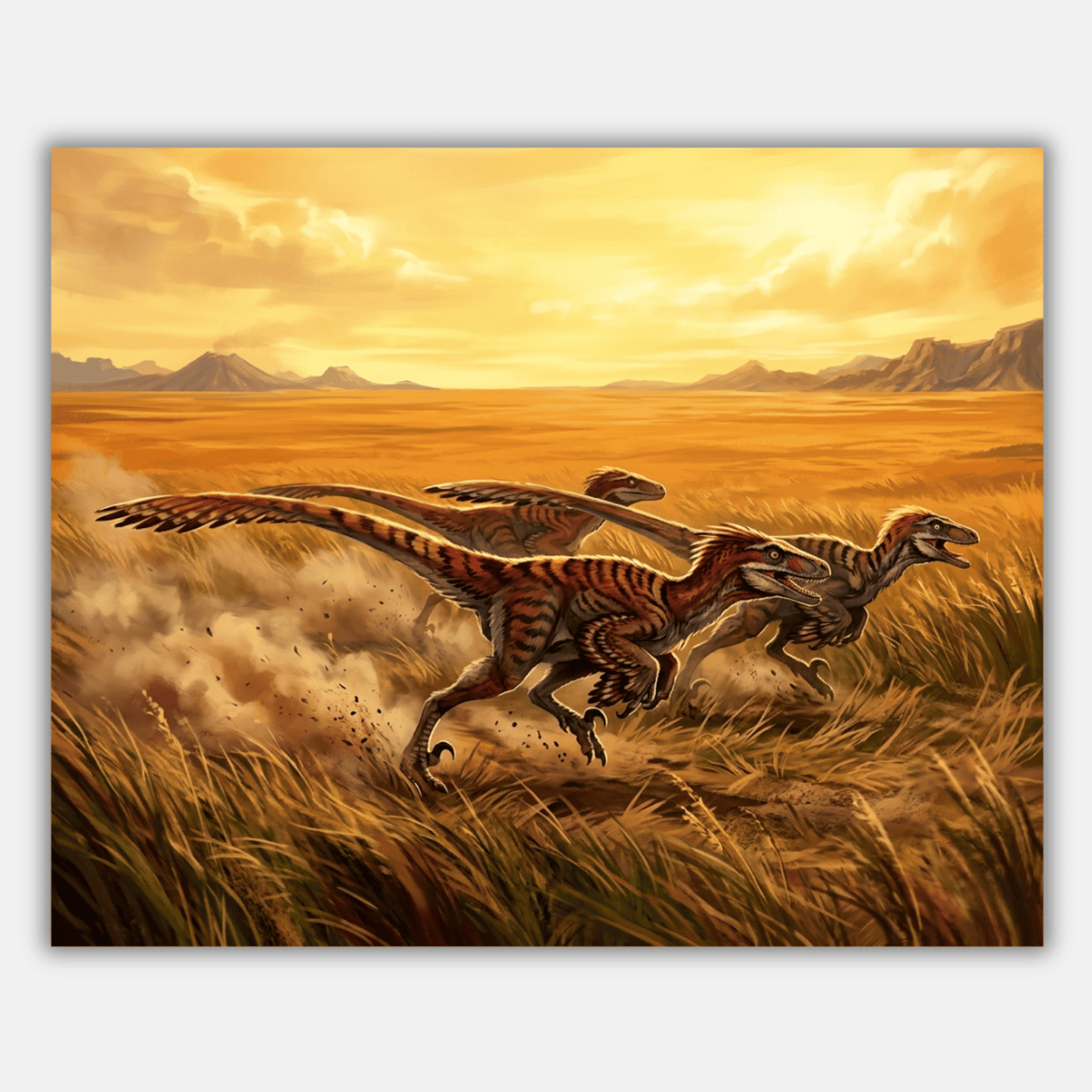 Raptor Pack Hunters PicturaNumbers