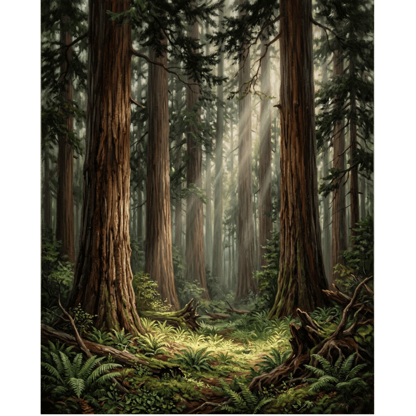 Redwood Grove PicturaNumbers