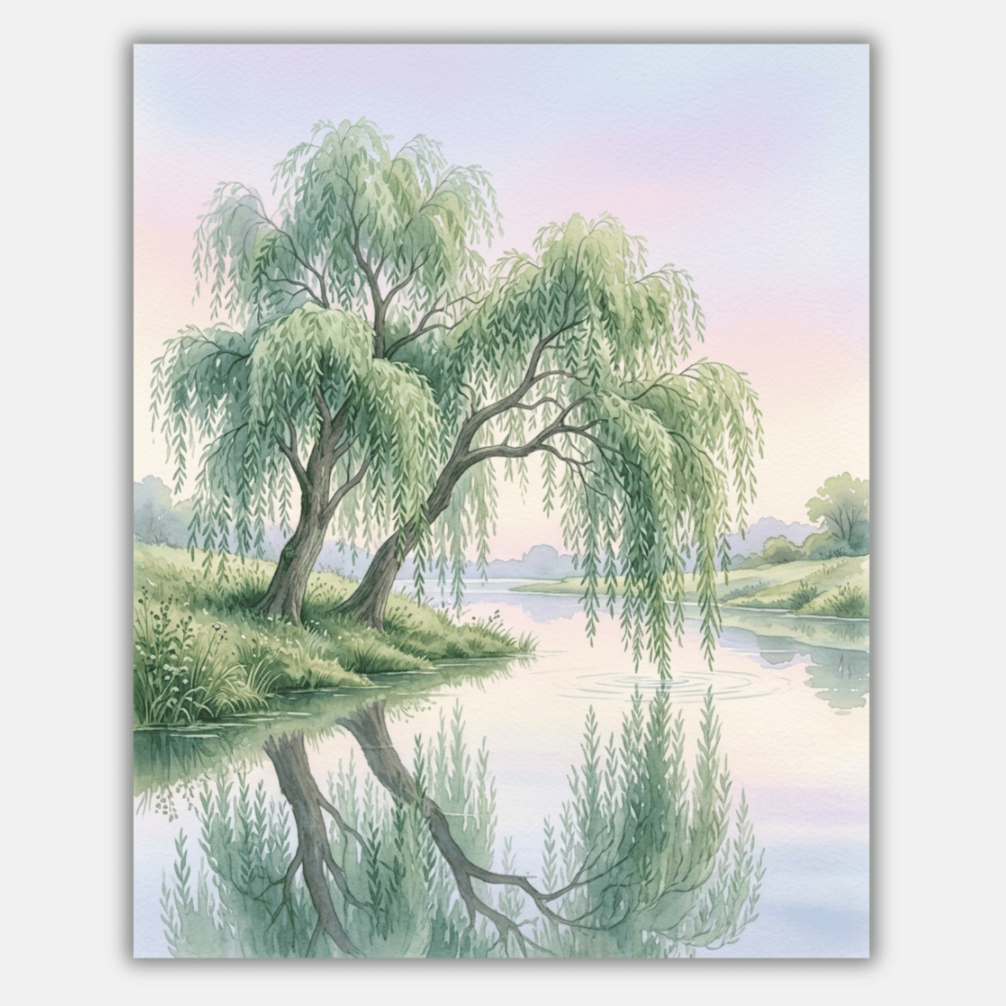 Riverbank Willow PicturaNumbers