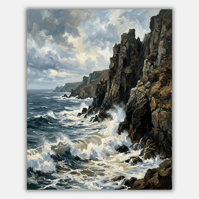 Rocky Coastline View