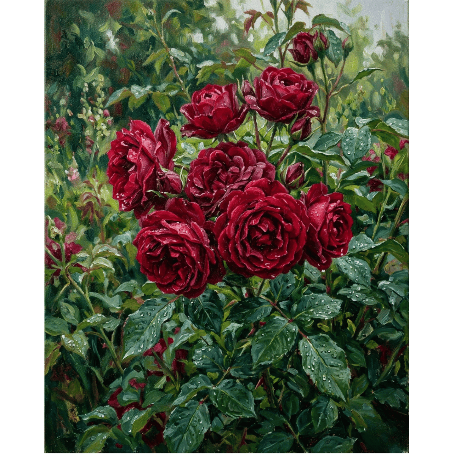 Rose Cluster PicturaNumbers