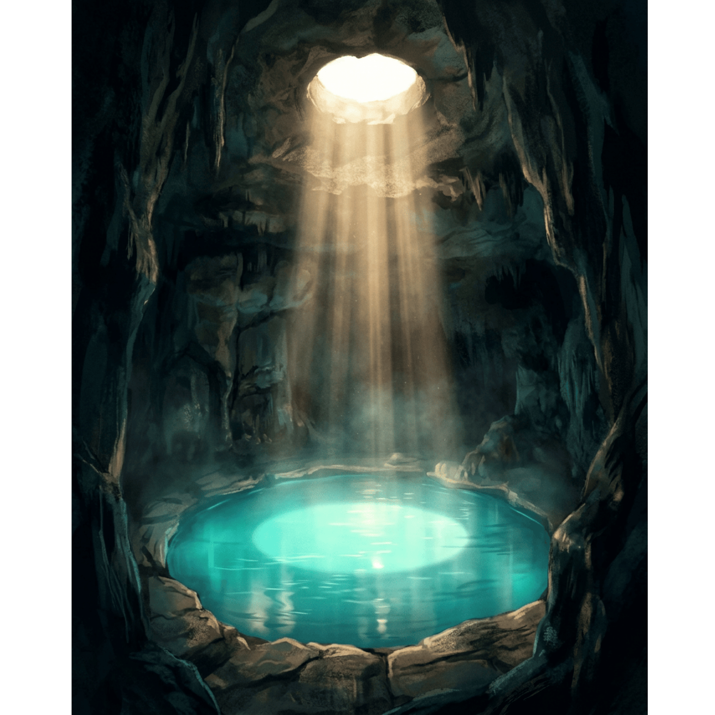 Sacred Cenote PicturaNumbers