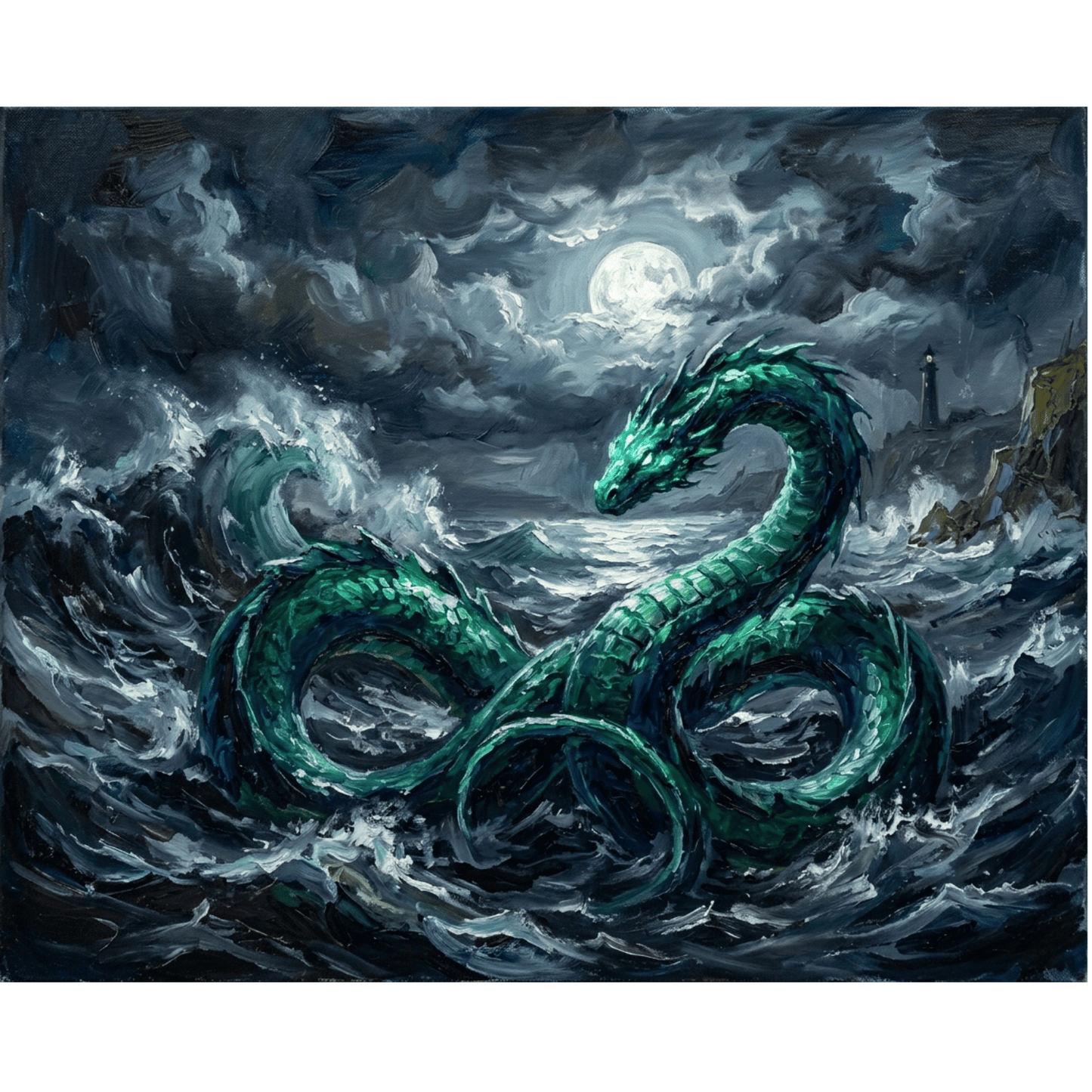 Sea Serpent PicturaNumbers
