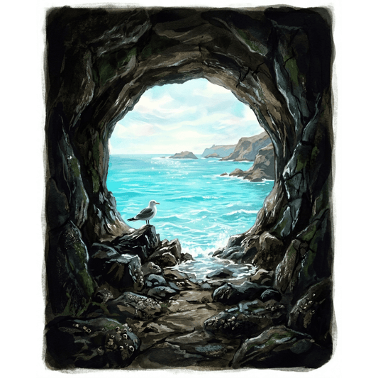 Secret Ocean Cave PicturaNumbers