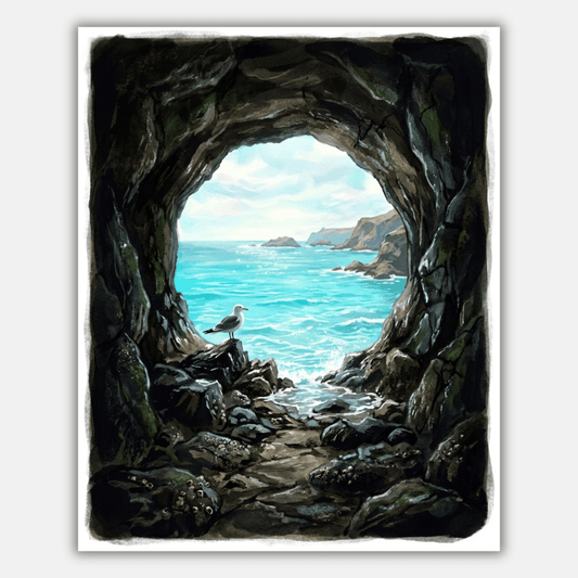 Secret Ocean Cave PicturaNumbers
