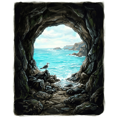 Secret Ocean Cave