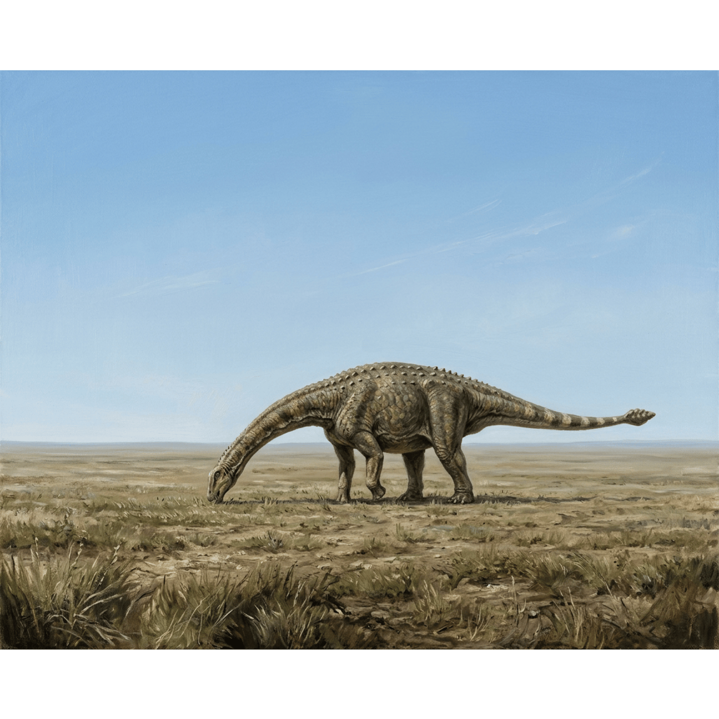 Shunosaurus Grassland PicturaNumbers