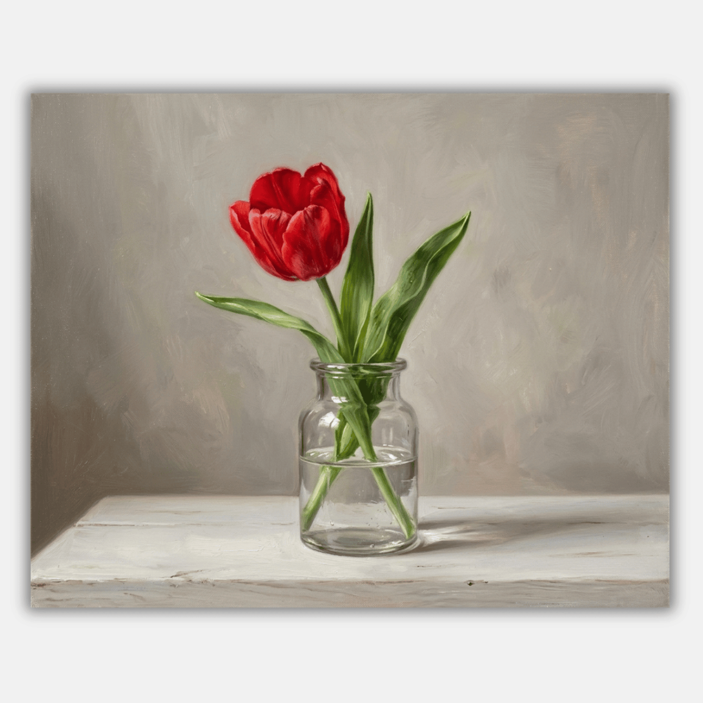 Single Red Tulip PicturaNumbers