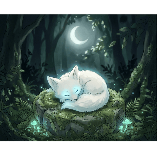 Sleeping Spirit Fox PicturaNumbers