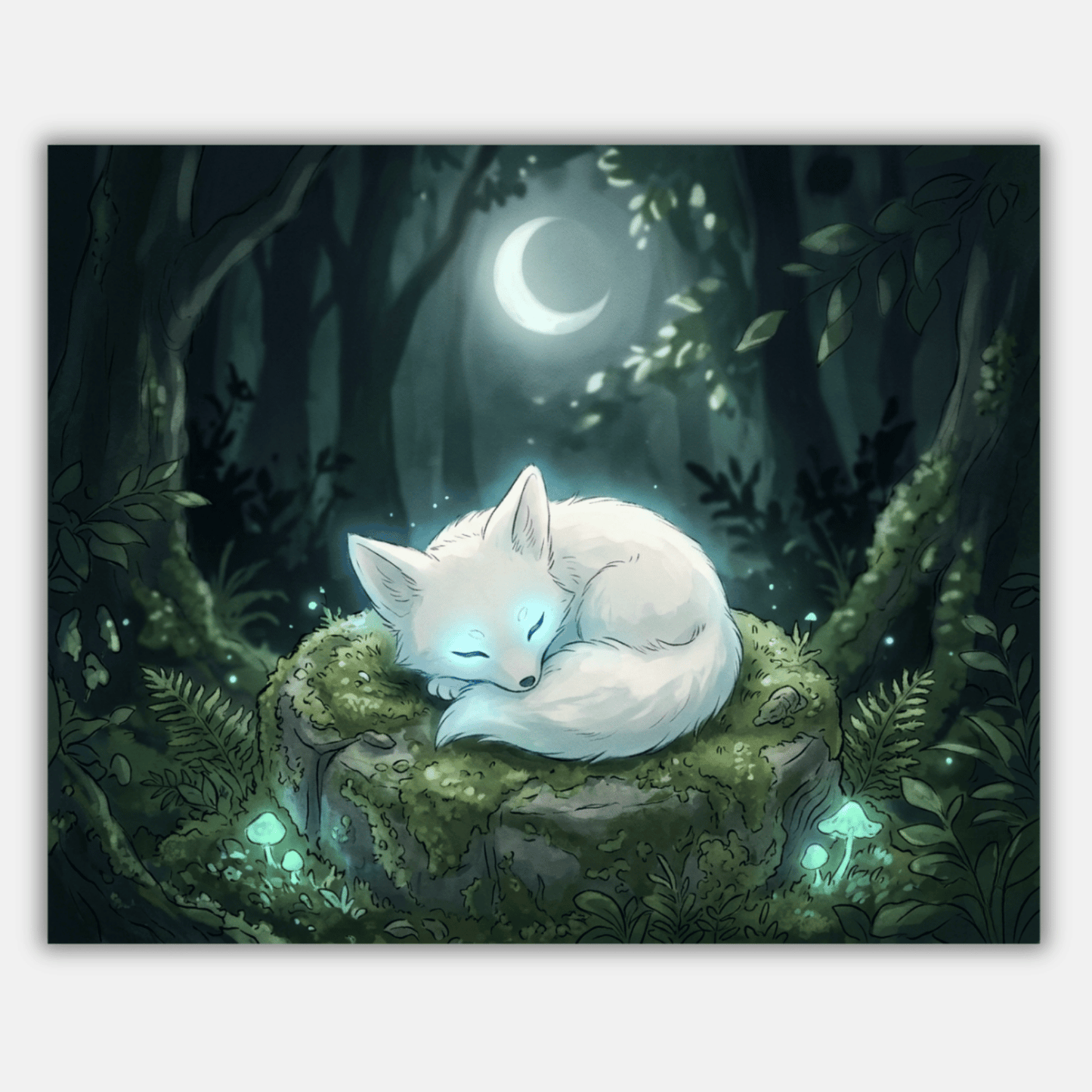 Sleeping Spirit Fox PicturaNumbers