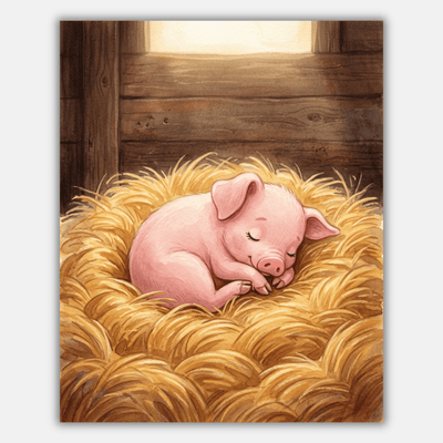 Sleepy Piglet