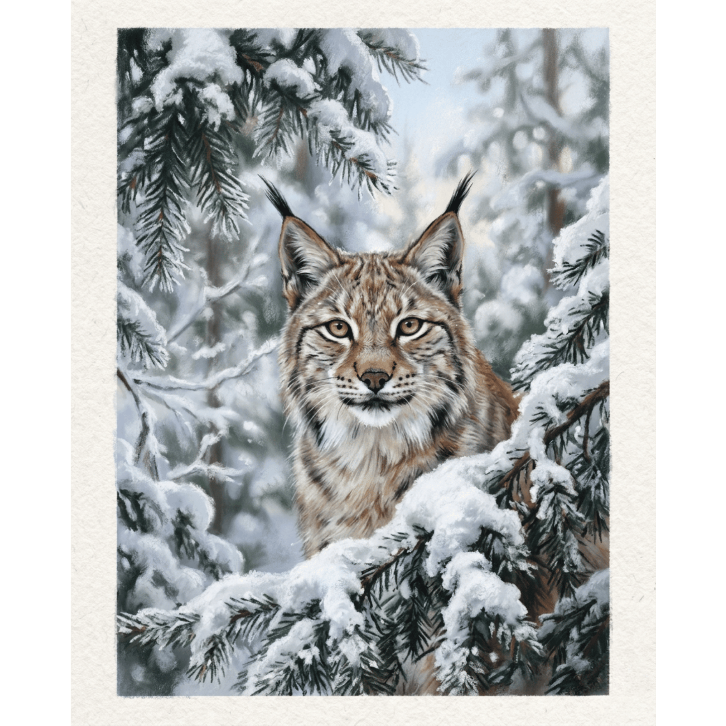 Snow Lynx PicturaNumbers