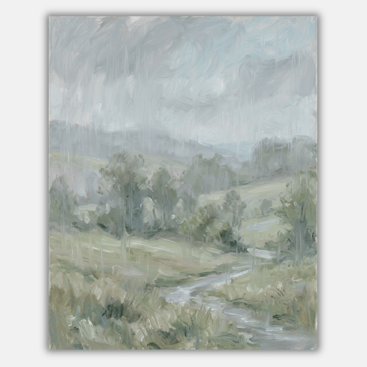 Soft Rainy Landscape PicturaNumbers