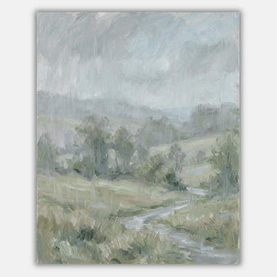 Soft Rainy Landscape