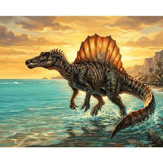 Spinosaurus Coastal Walk PicturaNumbers