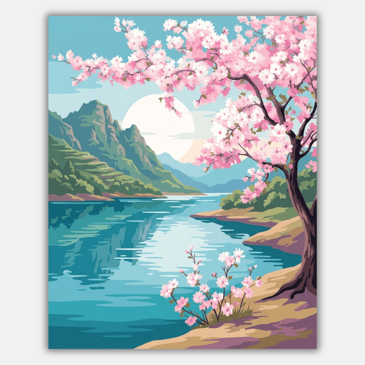 Springtime Solitude PicturaNumbers