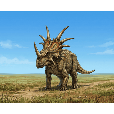 Styracosaurus Open Plain