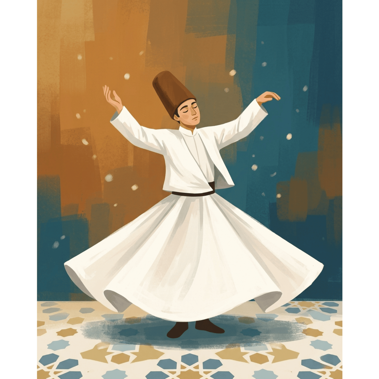 Sufi Whirling PicturaNumbers