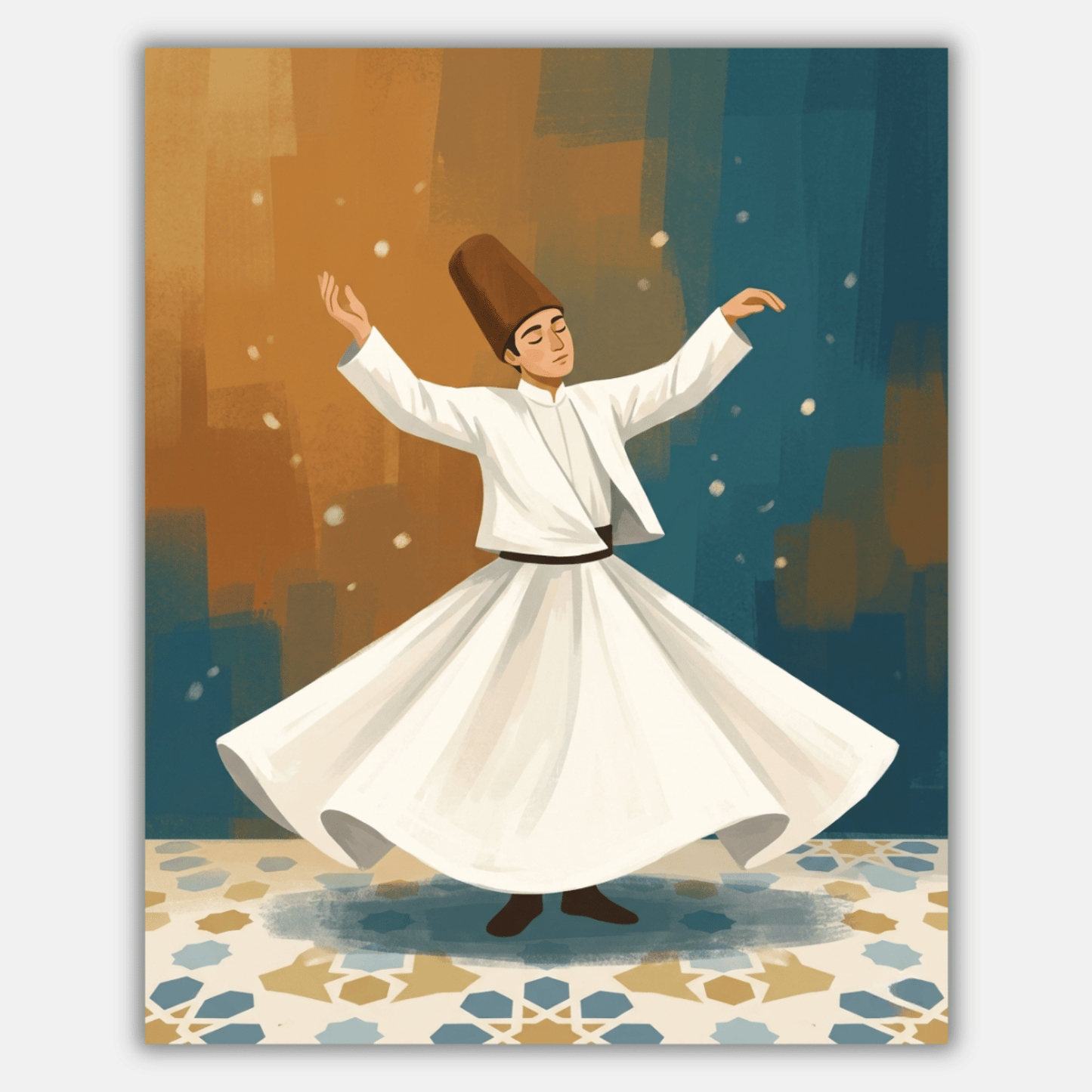 Sufi Whirling PicturaNumbers