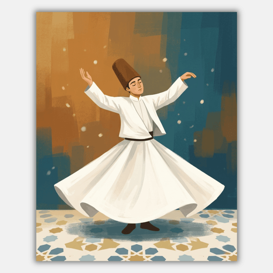 Sufi Whirling PicturaNumbers
