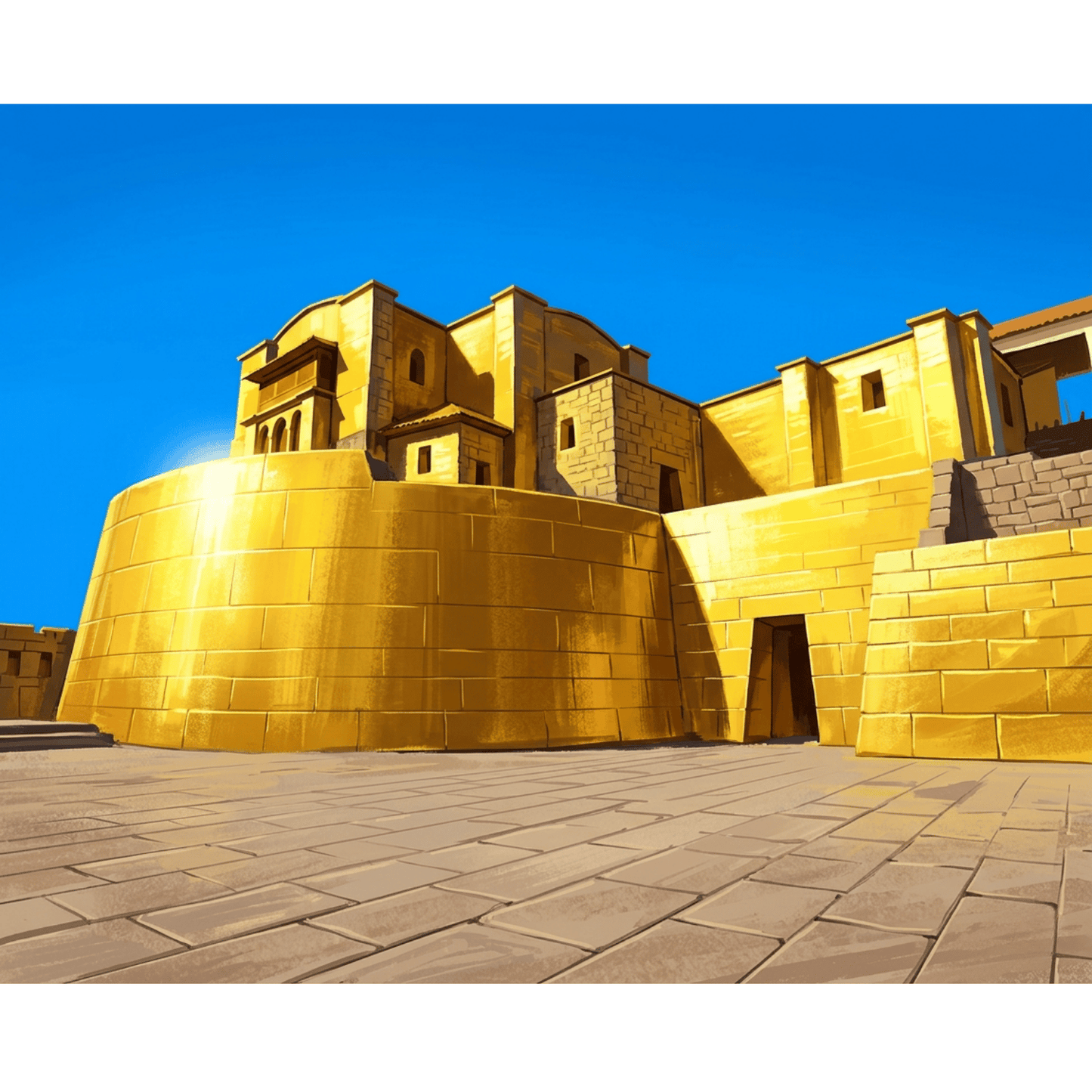Sun Temple Coricancha PicturaNumbers