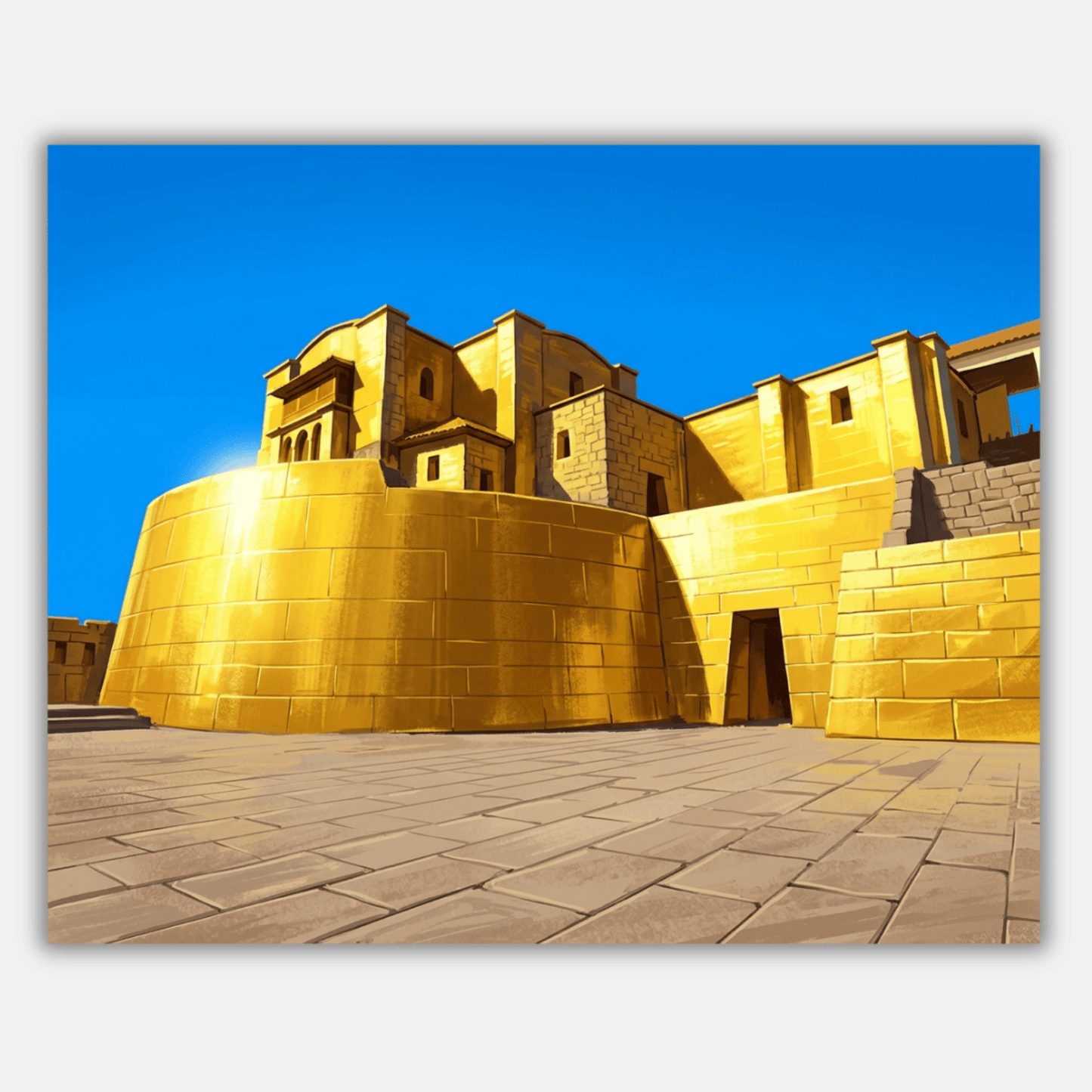 Sun Temple Coricancha PicturaNumbers