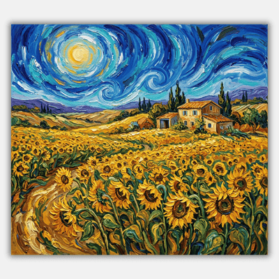 Sunflower Field Provence