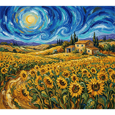 Sunflower Field Provence