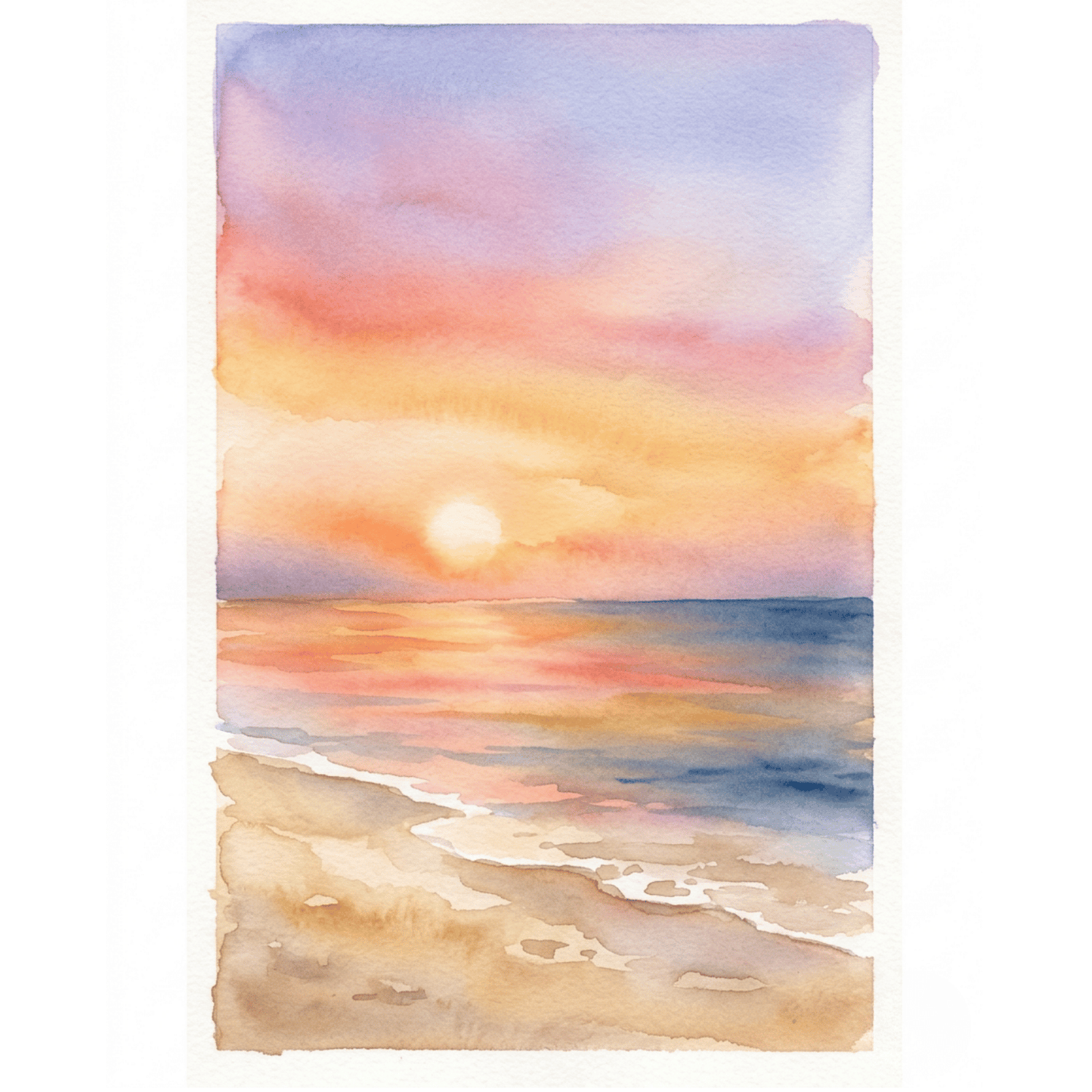 Sunset Beach PicturaNumbers