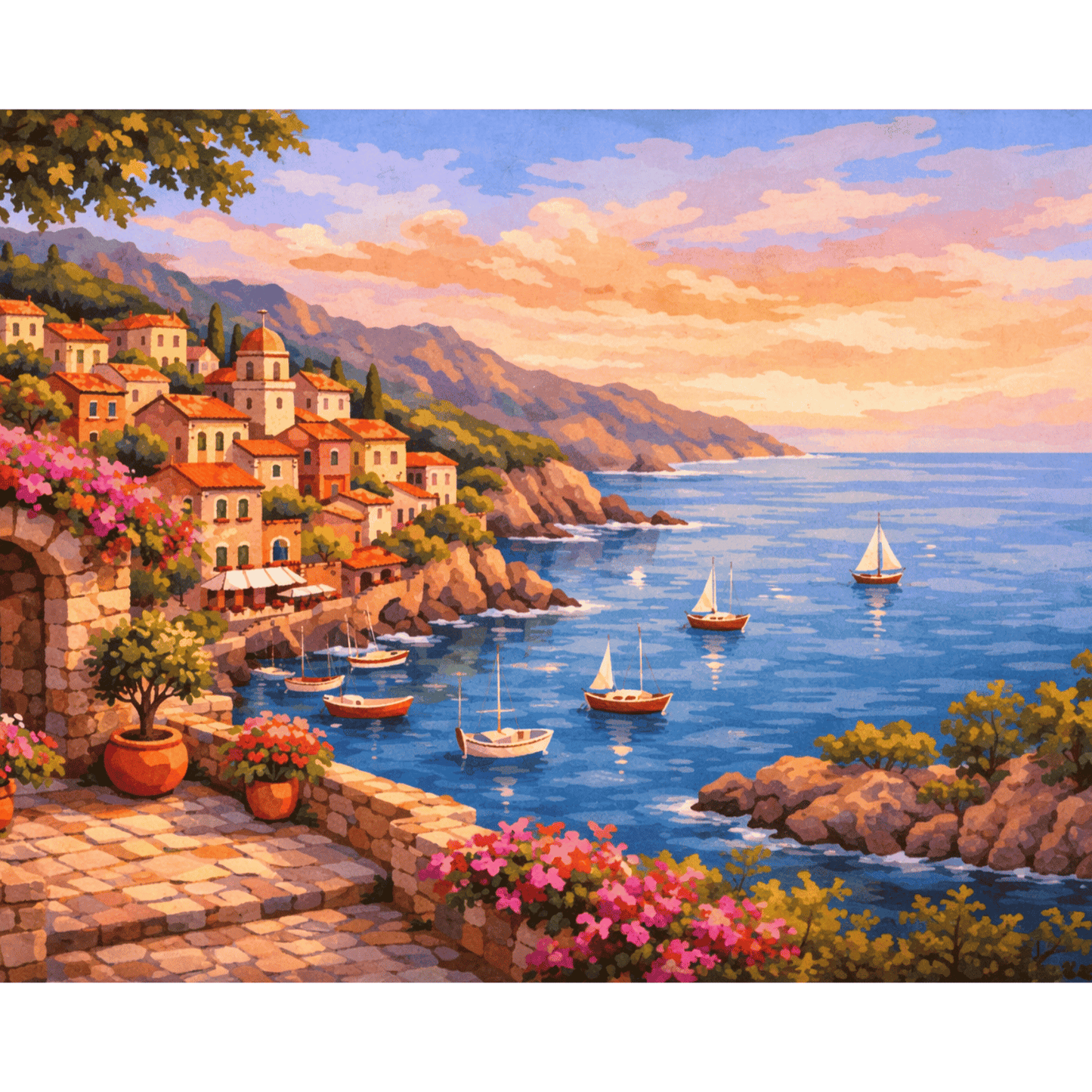 Sunset Coast PicturaNumbers