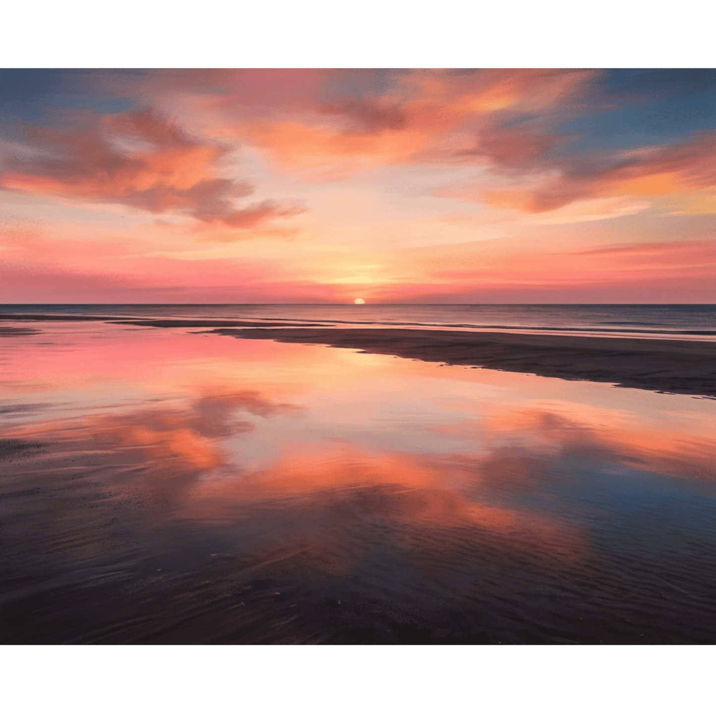 Sunset Tide PicturaNumbers