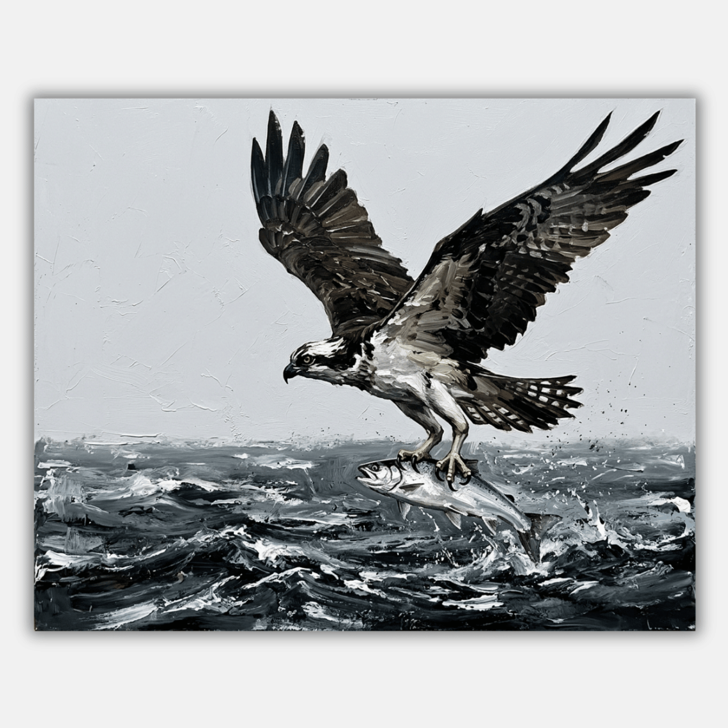 Swooping Osprey PicturaNumbers