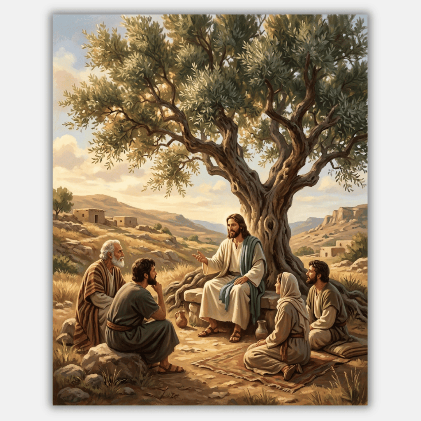 Teaching Under The Olive Tree PicturaNumbers