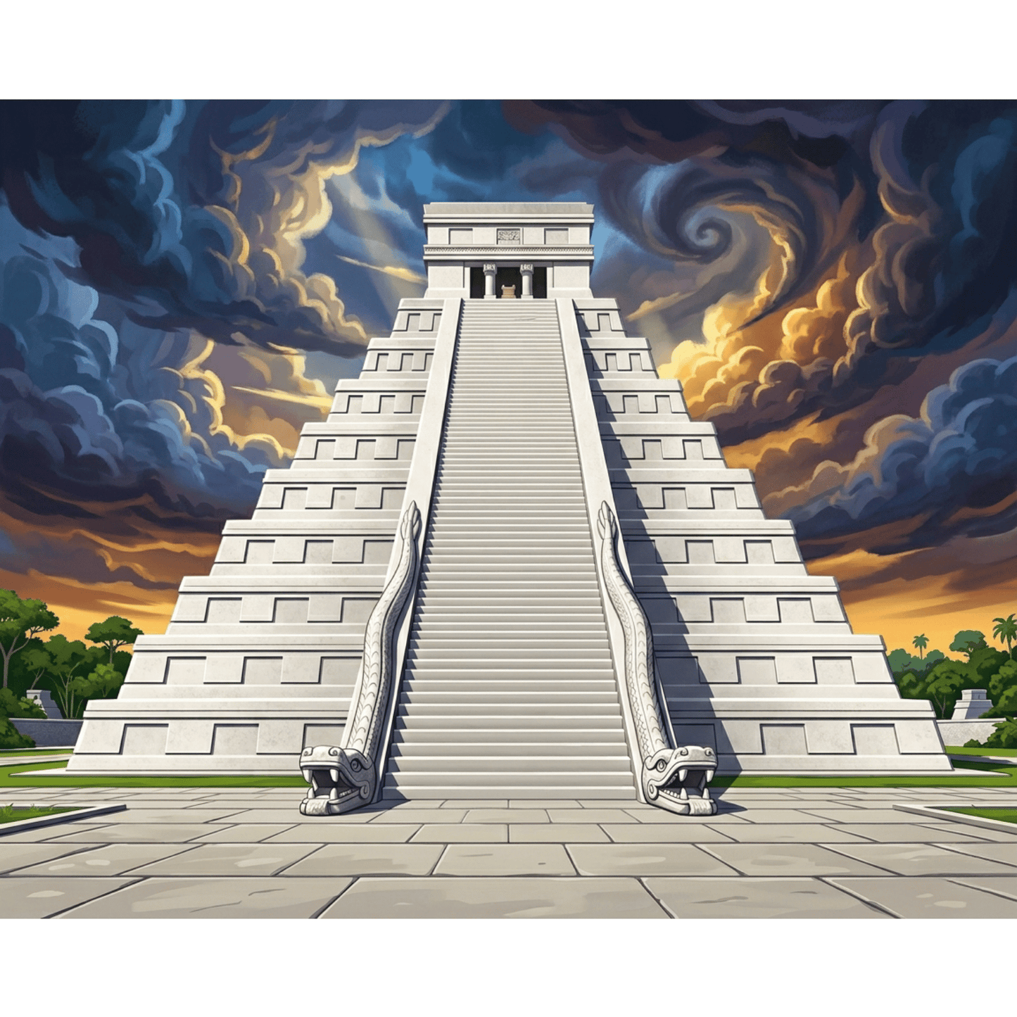 Temple Of The Serpent PicturaNumbers