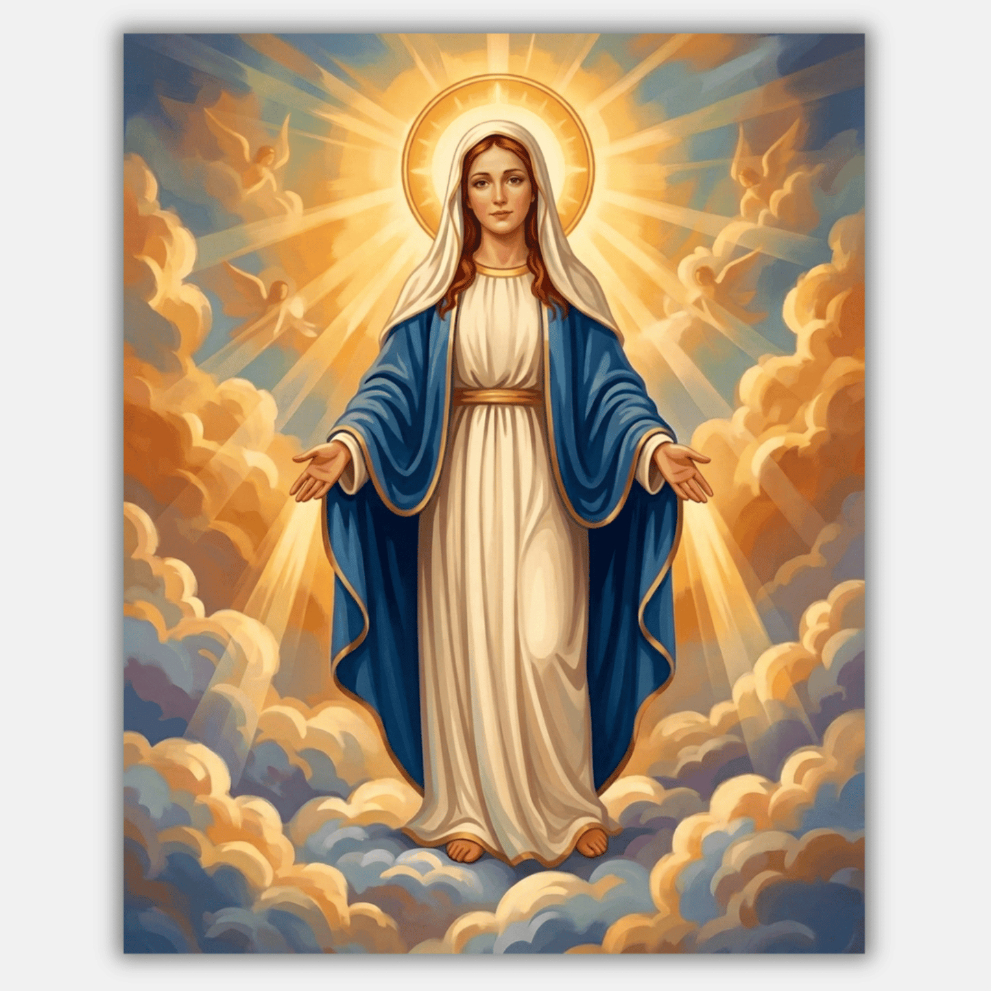 The Heavenly Mother PicturaNumbers