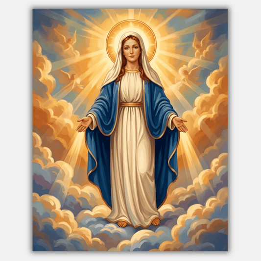 The Heavenly Mother PicturaNumbers