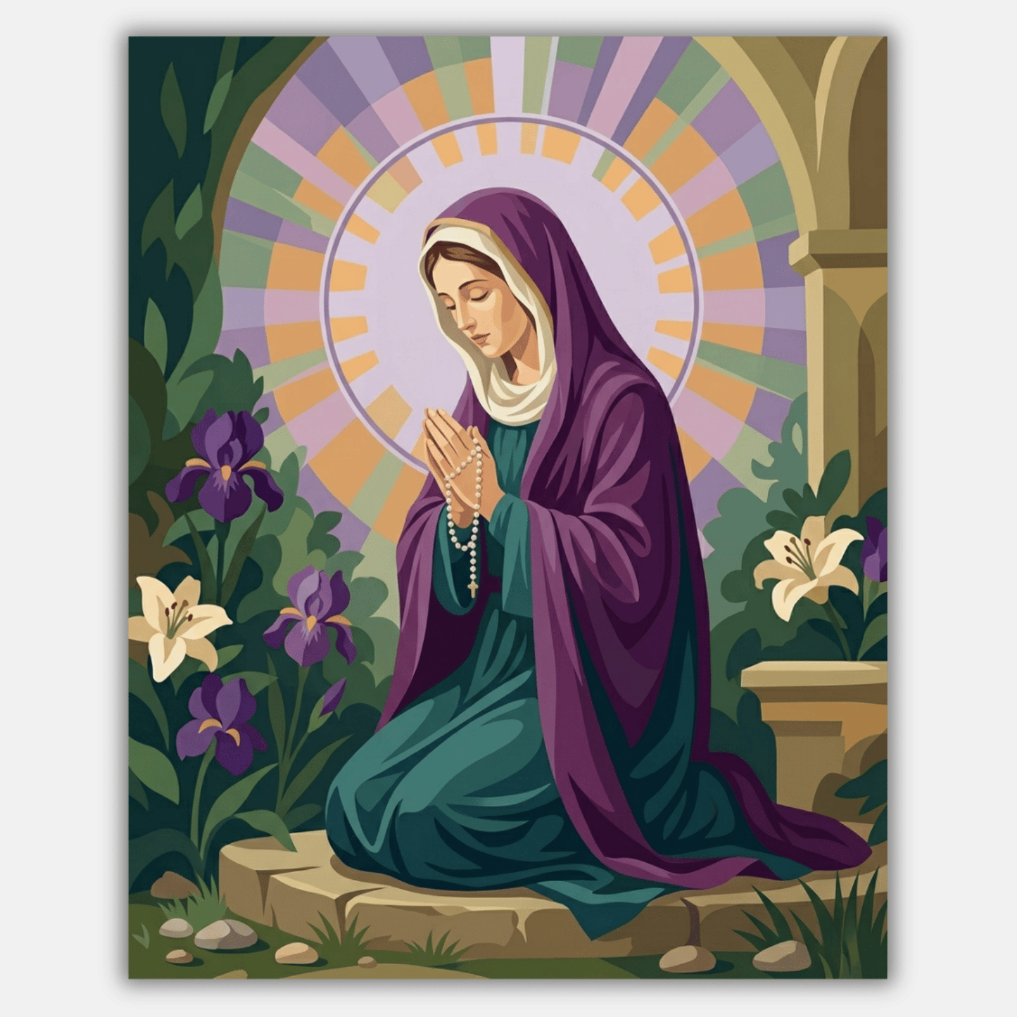 The Silent Rosary PicturaNumbers