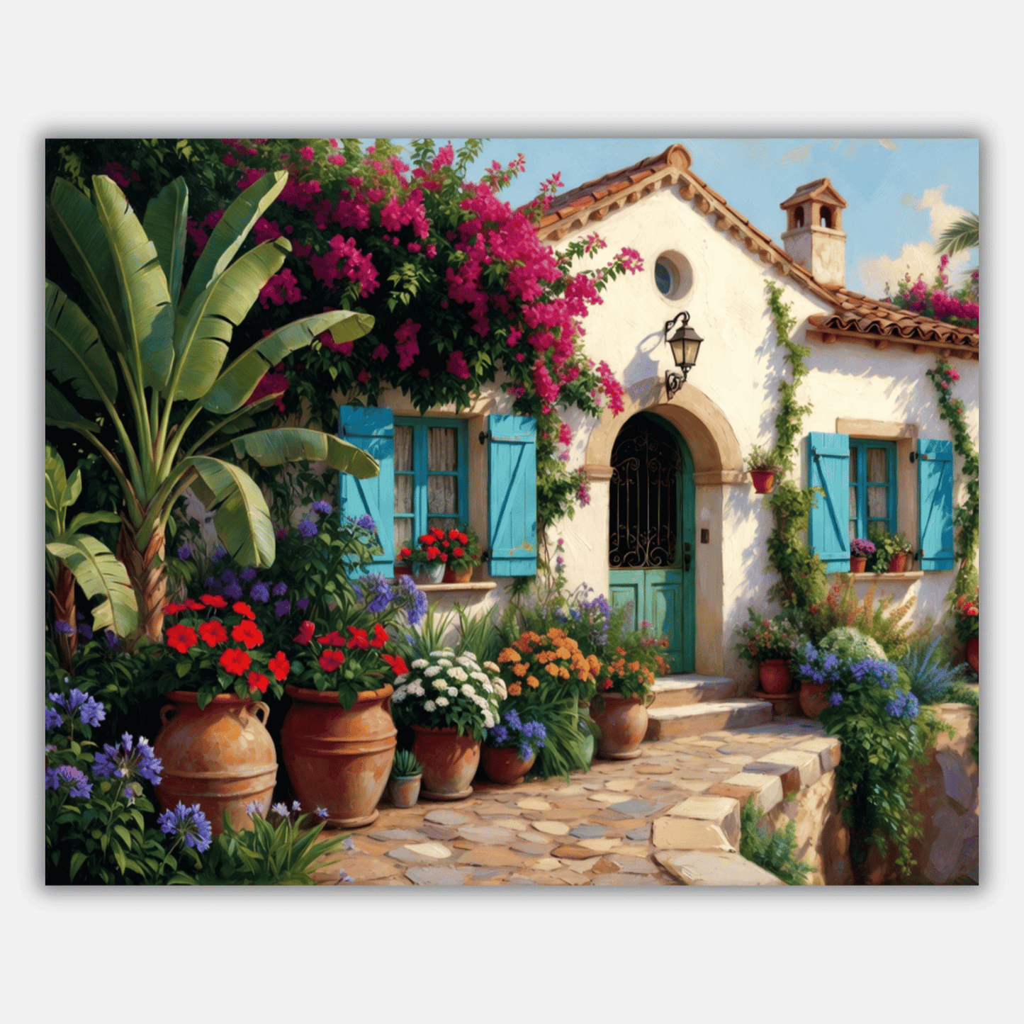 The Floral Villa PicturaNumbers