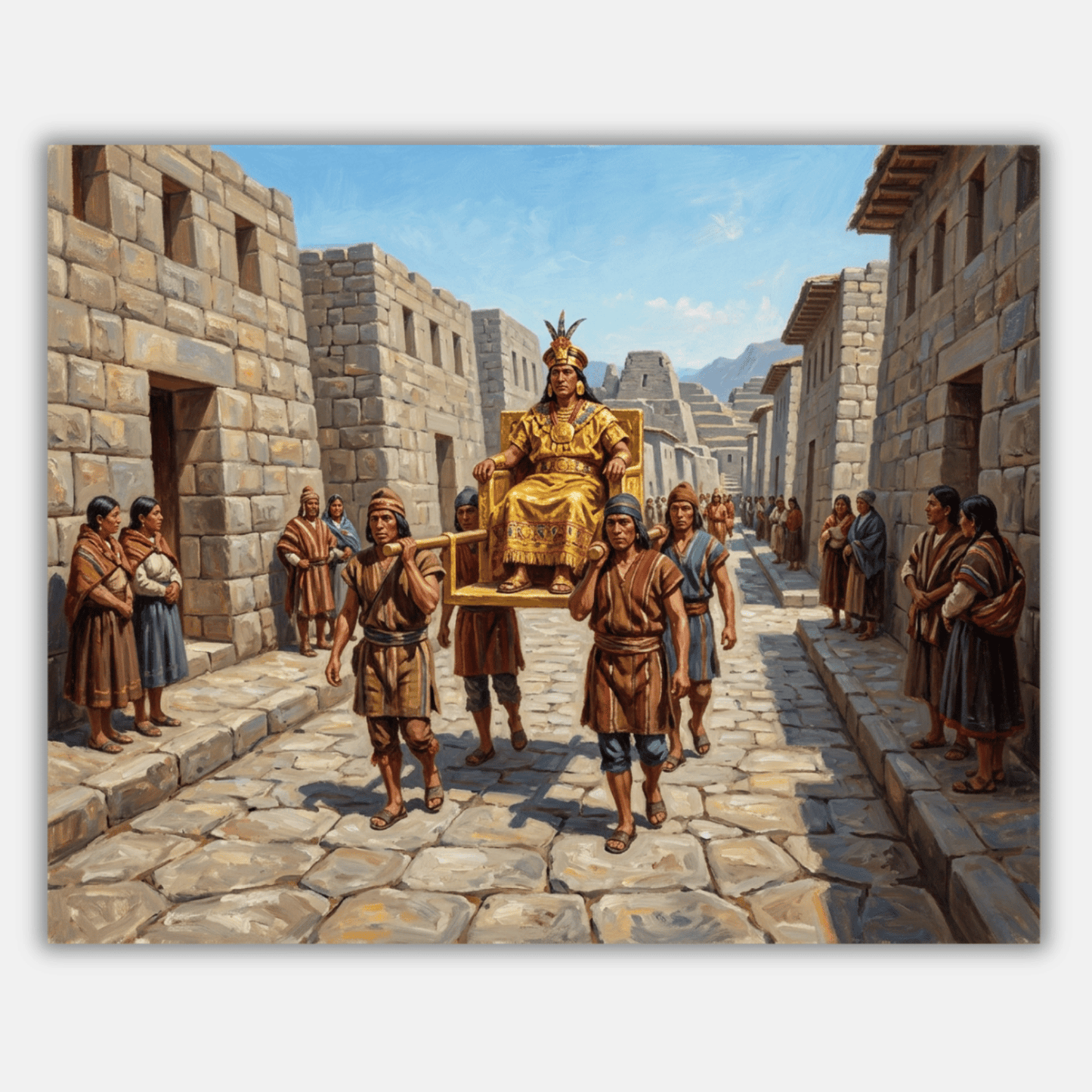 The Royal Procession PicturaNumbers