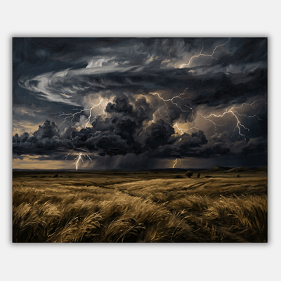 Thunderstorms Prairie